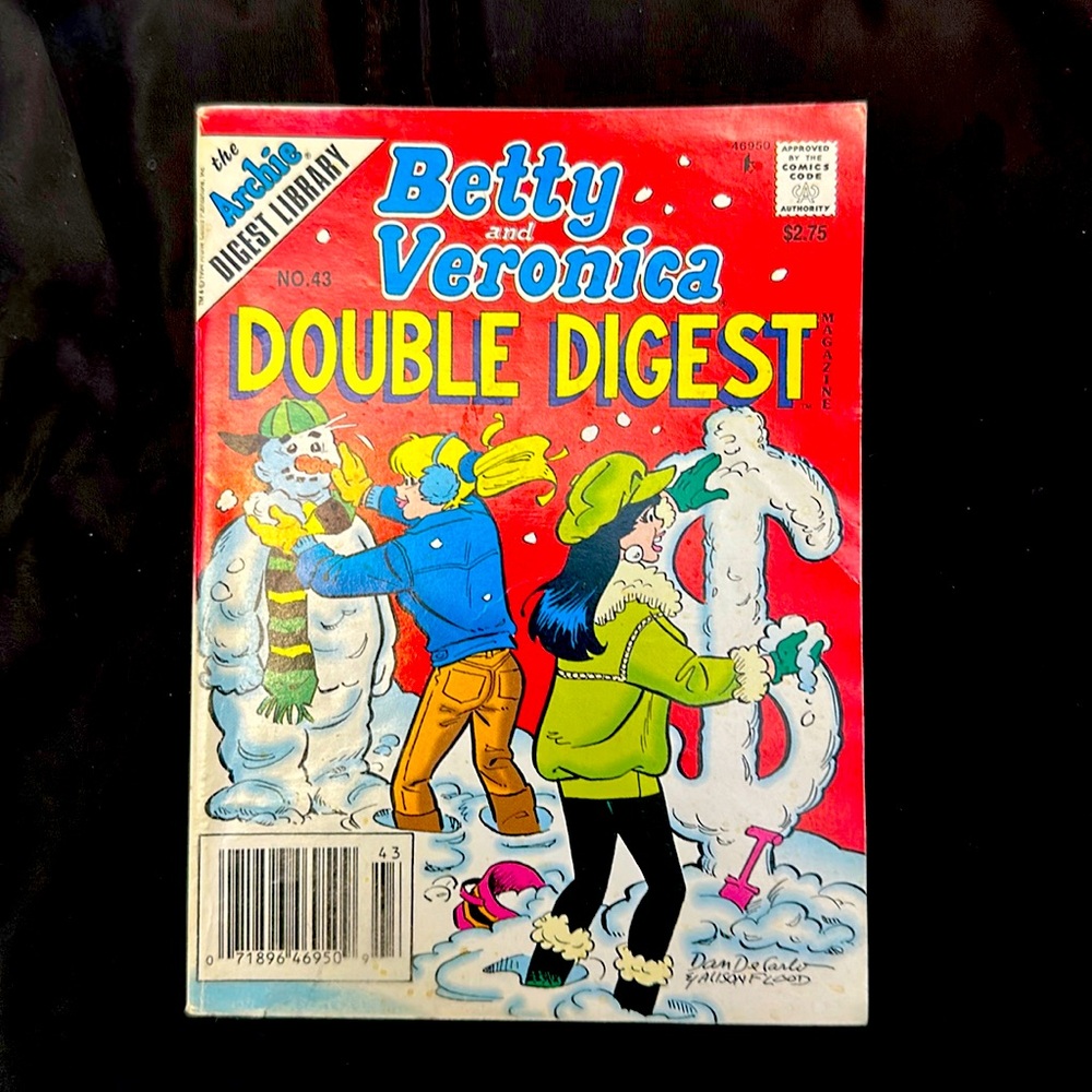 Vintage Betty and Veronica Archie comic no.43